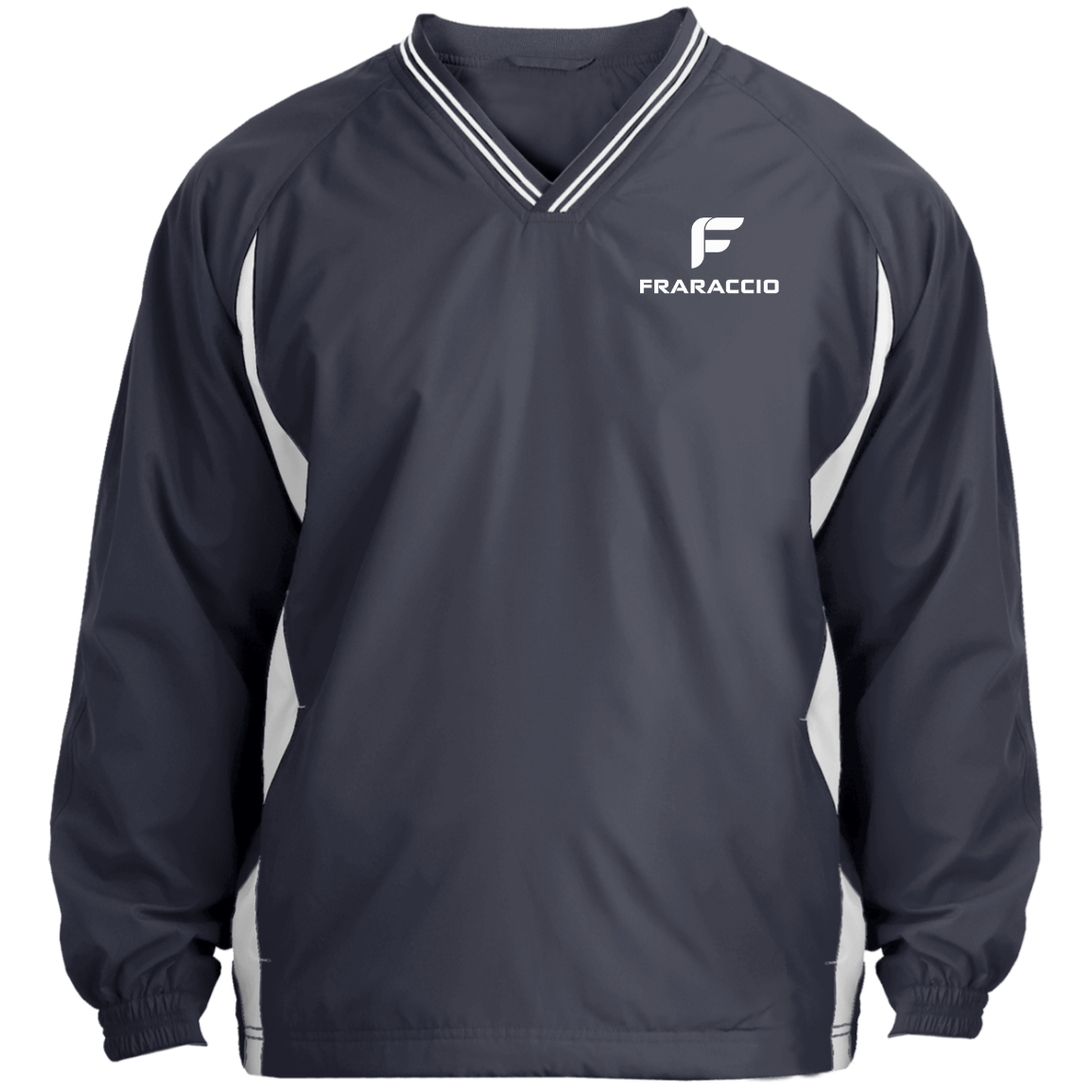 JST62 Tipped V-Neck Wind Shirt