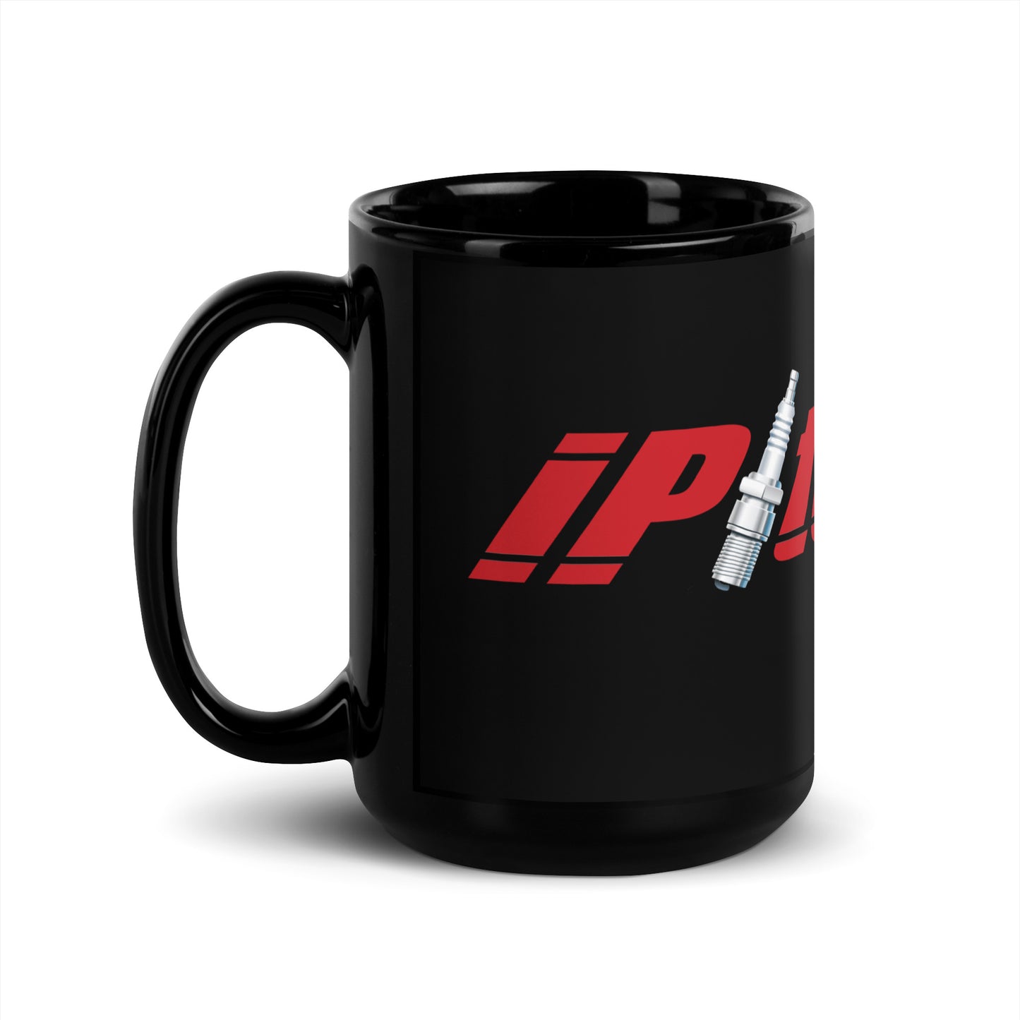 iPitCrew Black Glossy Mug