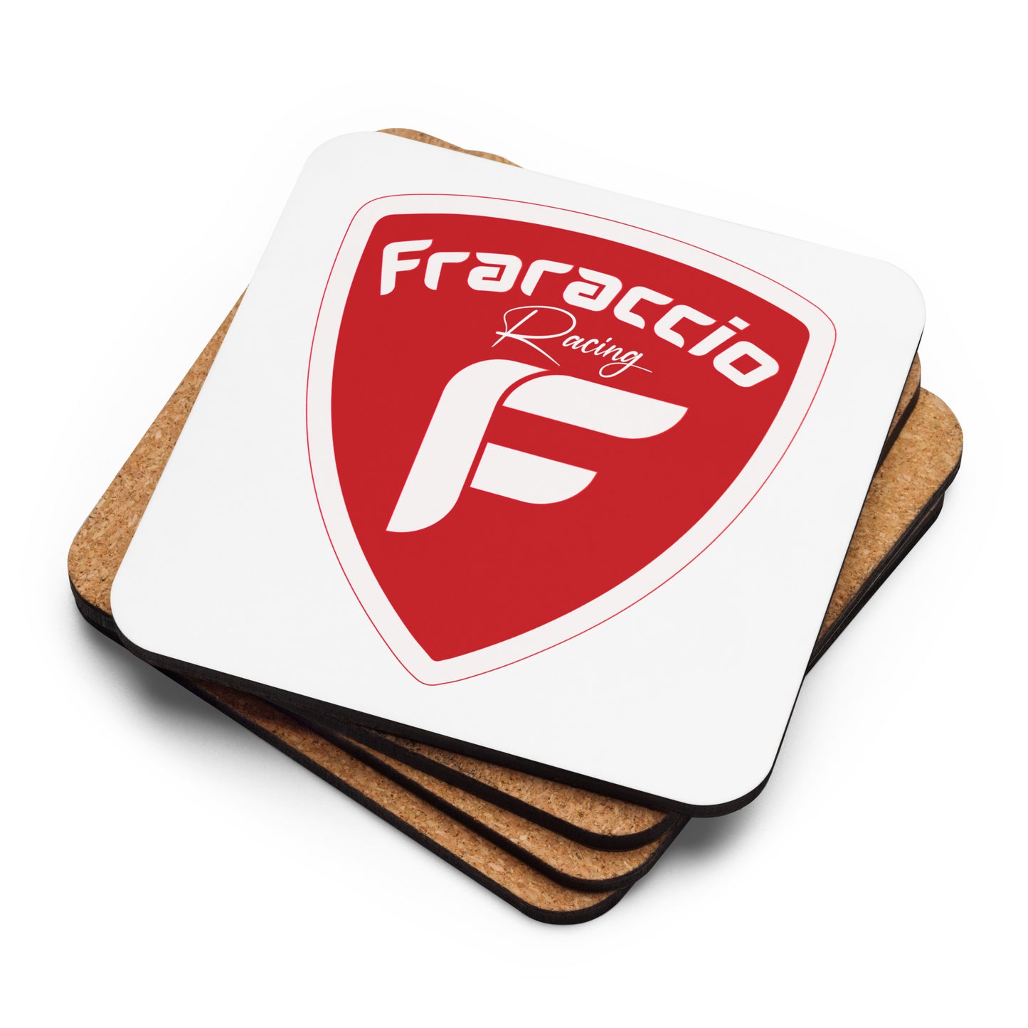 Fraraccio Racing Cork-back coaster