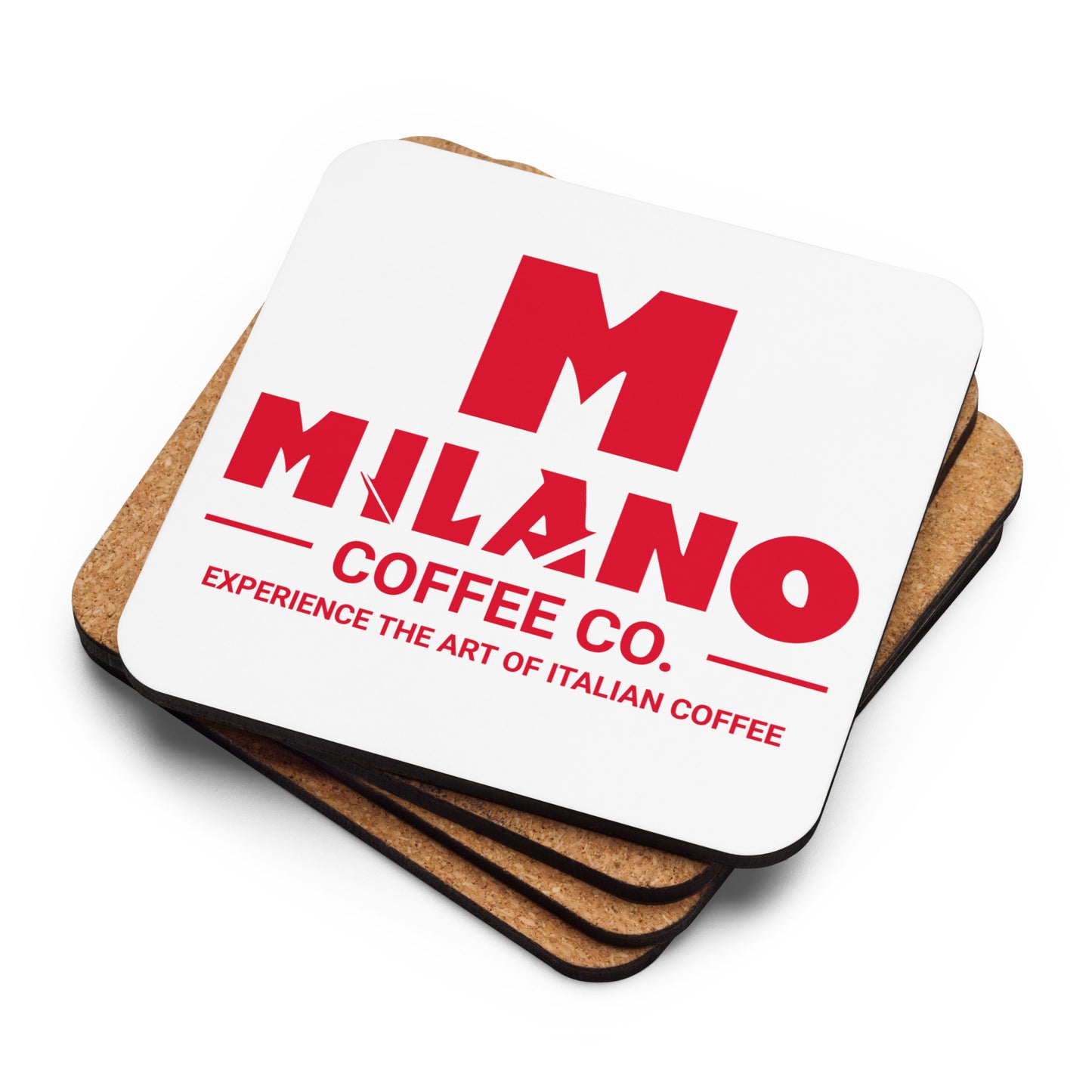 Milano Coffee Co. Cork-back coaster