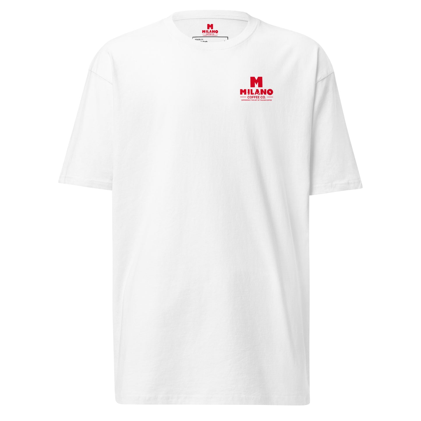 Milano Coffee Co. Men’s premium heavyweight tee