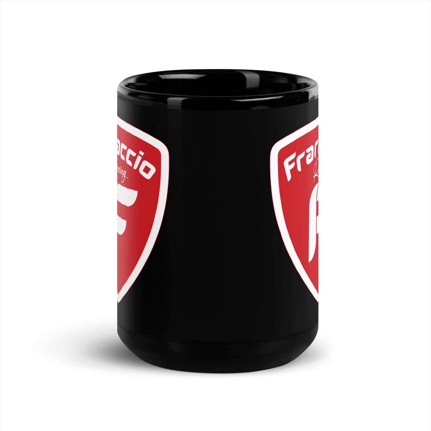 Fraraccio Racing Black Glossy Mug