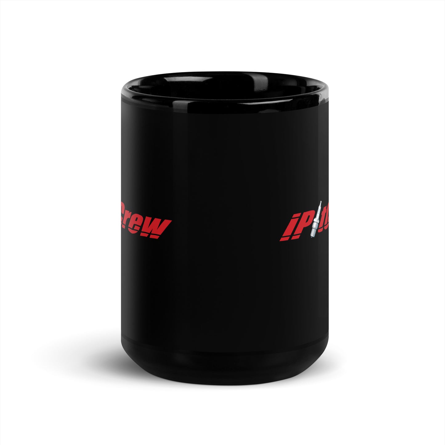 iPitCrew Black Glossy Mug
