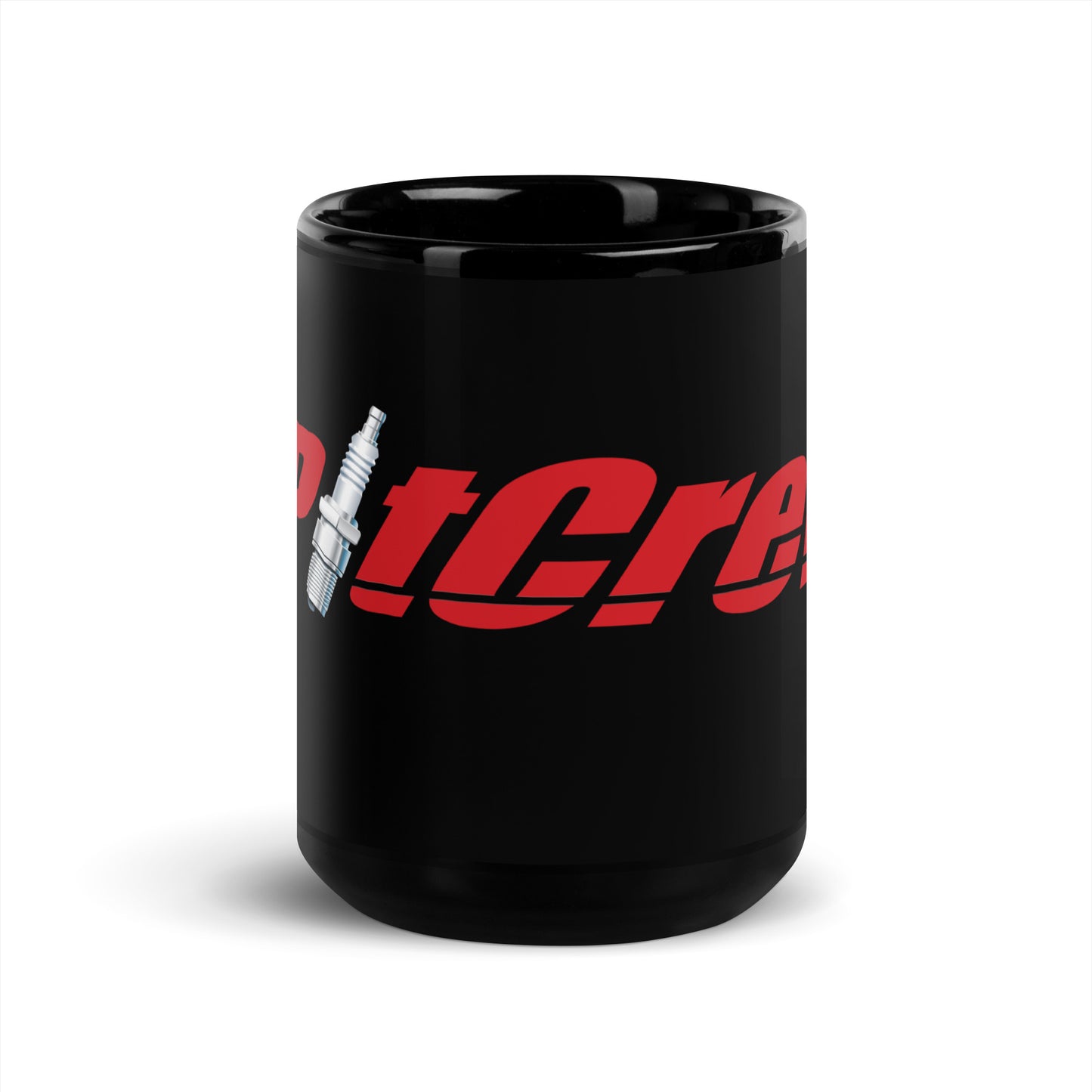 iPitCrew Black Glossy Mug