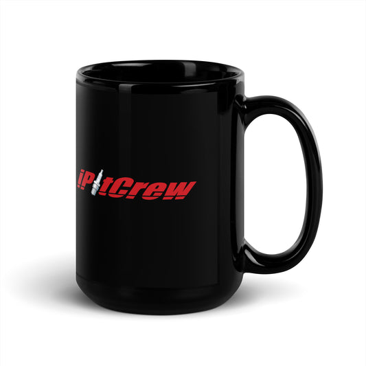 iPitCrew Black Glossy Mug