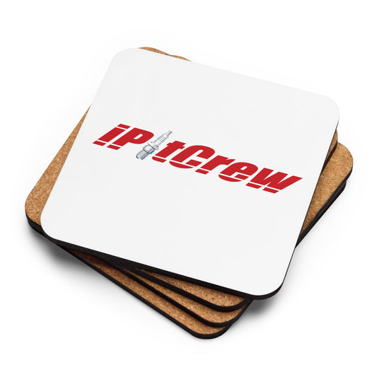 iPitCrew Cork-back coaster