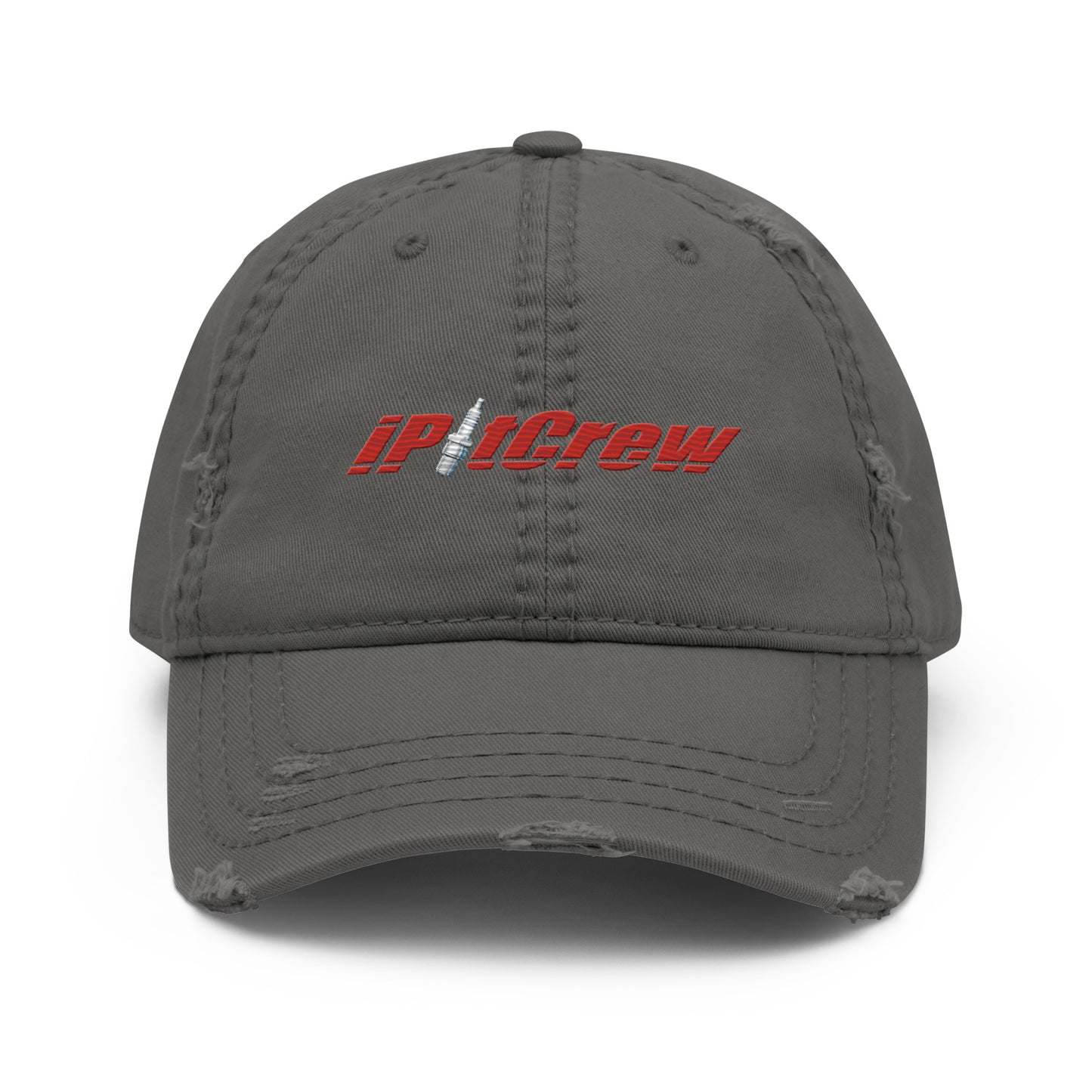 iPitCrew Distressed Dad Hat