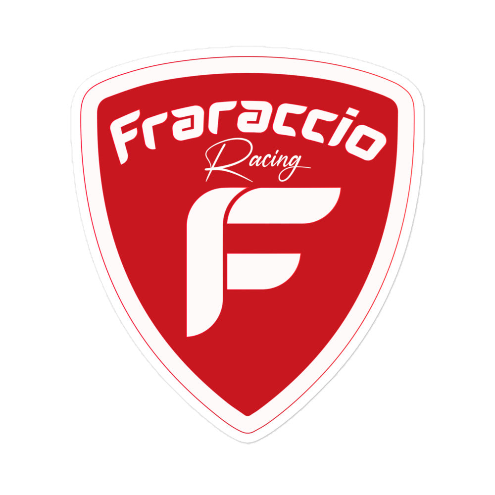 Fraraccio Racing Bubble-free stickers