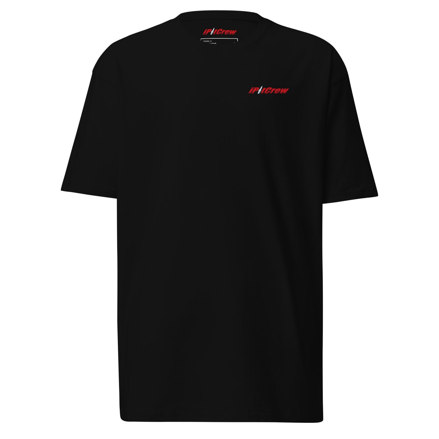 iPitCrew Men’s premium heavyweight tee